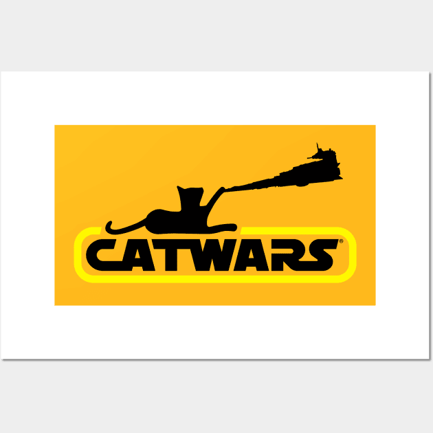 CATWARS STAR DESTROYER Wall Art by CATWARS